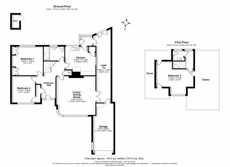 Floorplan for Wigginton, Tring, Hertfordshire