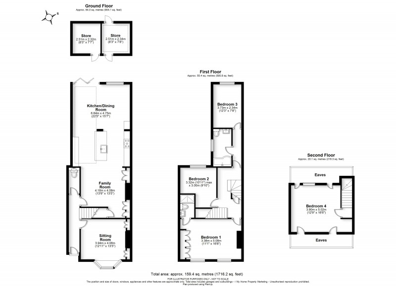 Floorplan for Berkhamsted, Hertfordshire