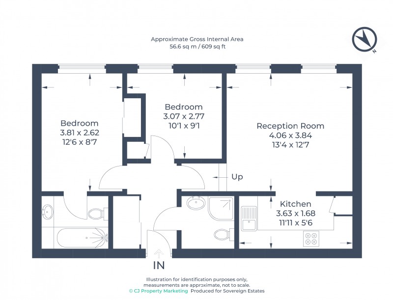 Floorplan for Berkhamsted, Hertfordshire