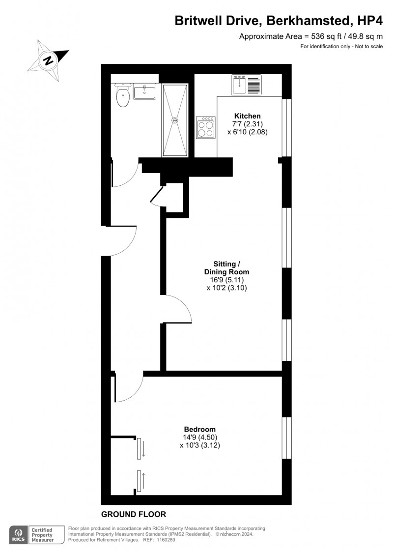 Floorplan for Berkhamsted, Hertfordshire