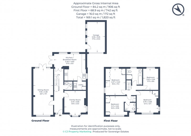 Floorplan for Berkhamsted, Hertfordshire