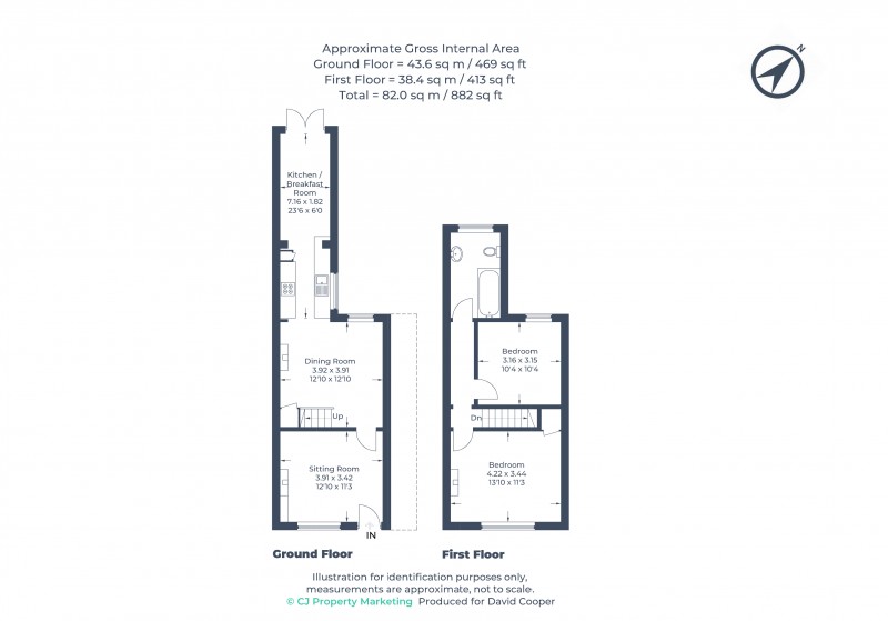 Floorplan for Berkhamsted, Hertfordshire