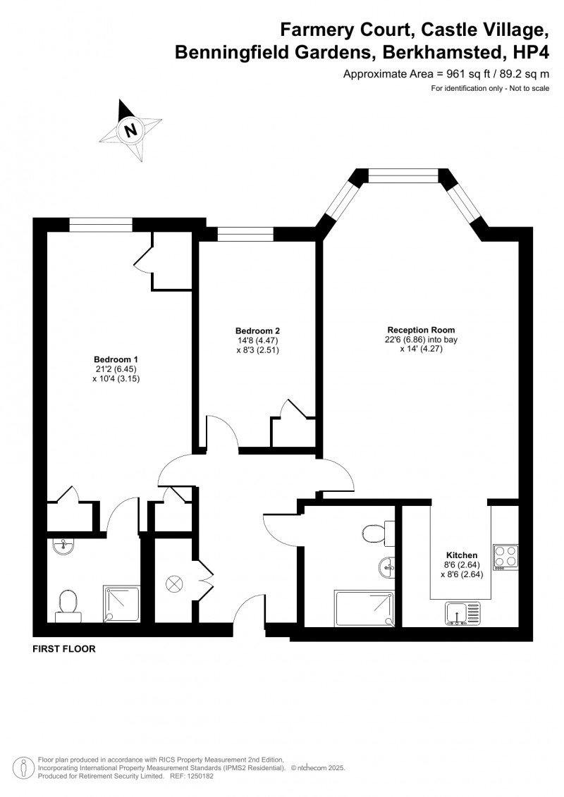 Floorplan for Berkhamsted, Hertfordshire