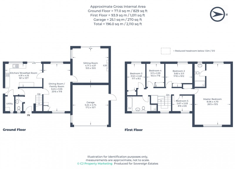 Floorplan for Berkhamsted, Hertfordshire